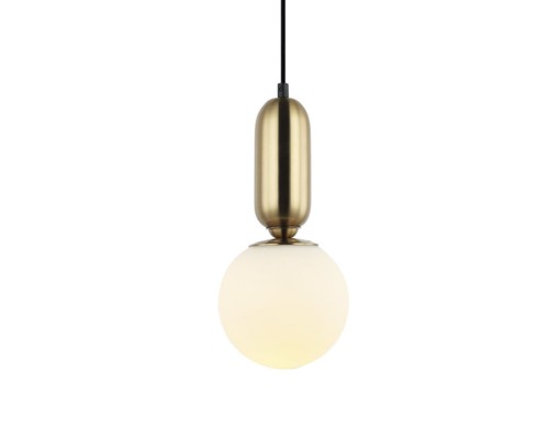 Подвесной светильник Ermin LH4112/1PS-BK-BR Lumien Hall