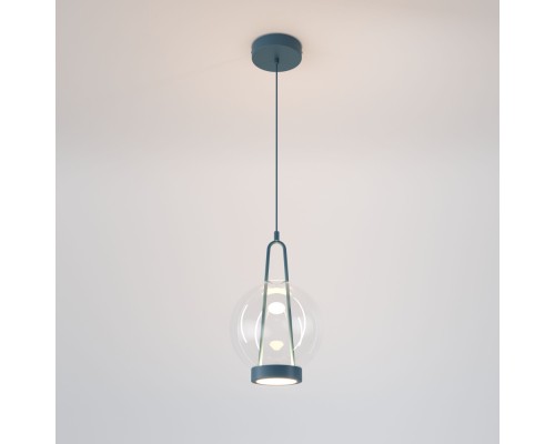 Подвесной светильник Frasco 50267/1 LED синий Eurosvet