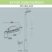 Наземный светильник Giorgio 4P2.362.G10.AYF1R Fumagalli
