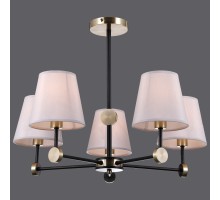 Потолочная люстра  IL0394-5CSQ-24 BK AB CASTOR ILLUMICO