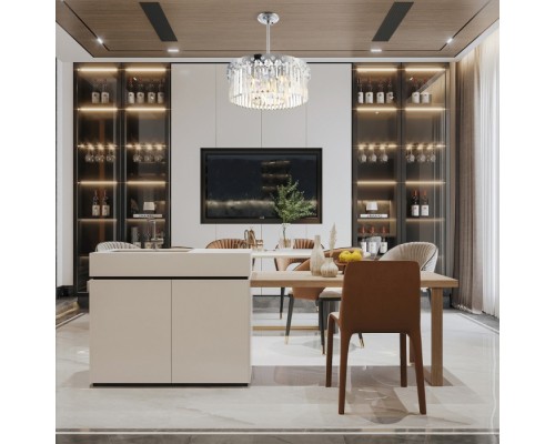 Потолочная люстра Sorrento-8909 378909/6/300/490 CR Arte Milano