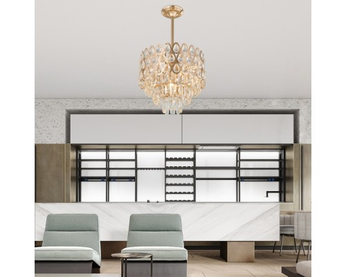 Потолочная люстра Sorrento-2019 372019/6/300/390 GD Arte Milano