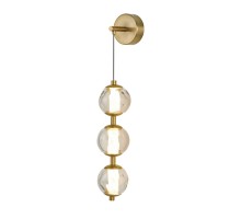 Бра OD2437 OB2437 brass/clear DeLight Collection
