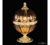 Интерьерная настольная лампа 5680 5680L/17 G Amber/M-1H Bohemia
