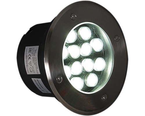 Встраиваемый светильник уличный  09403-0.7-001U LED12W WH Reluce