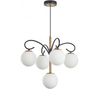 Подвесная люстра Neapol-73808 273808/4+1 BK/GD Arte Milano