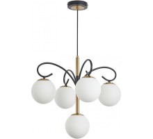 Подвесная люстра Neapol-73808 273808/4+1 BK/GD Arte Milano