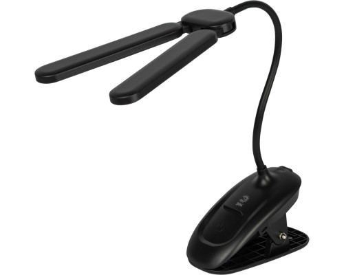 Офисная настольная лампа  NLED-512-6W-BK ЭРА