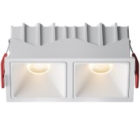 Точечный светильник Alfa LED DL043-02-10W3K-SQ-W-1 Maytoni