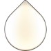 Настенный светильник Omega 6008W-18W-3000K WH-GL iLedex