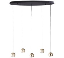 Подвесной светильник Danay LH8027/5P-BK-SGD Lumien Hall