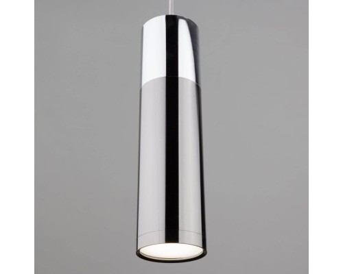 Подвесной светильник Double Topper 50135/1 LED хром/черный Eurosvet