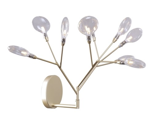 Бра EVITA EVITA AP9 GOLD/TRANSPARENT Crystal Lux