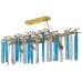 Подвесная люстра Tavenna Gold Tavenna H 1.5.100x40.176 G Dio D'Arte