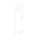 Наземный светильник Techno 1532 TECHNO LED черный Elektrostandard