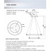 Подвесной светильник Liven SF5023/2P-BK-GD Seven Fires
