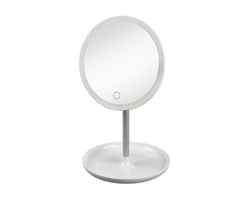 Зеркало с подсветкой  TLD-590 White/LED/80Lm/6000K/Dimmer Uniel
