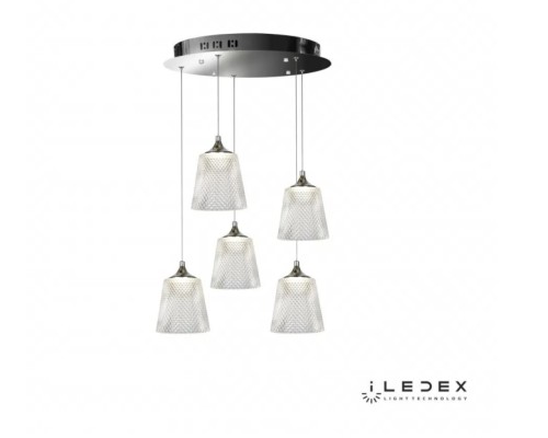 Подвесной светильник Flora WD8007-5 CR iLedex