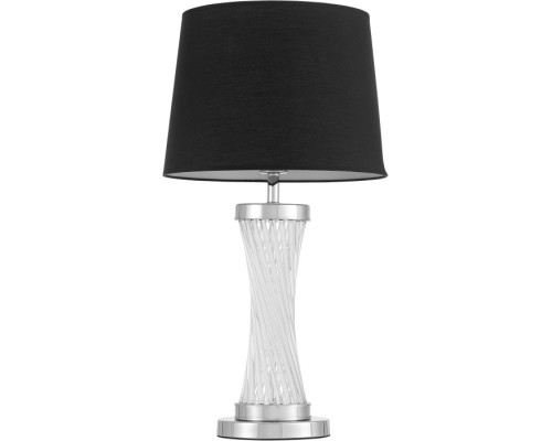 Интерьерная настольная лампа Villanova LDT 302 CHR+BK Lumina Deco