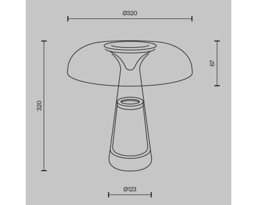 Интерьерная настольная лампа Artefact MOD484TL-L8BK Maytoni
