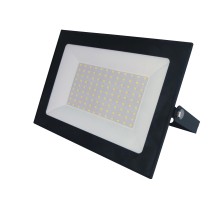 Прожектор уличный  ULF-F21-100W/3000K IP65 200-250В BLACK Uniel