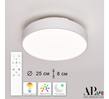 Потолочный светильник Toscana 3315.XM302-2-267/12W White APL LED