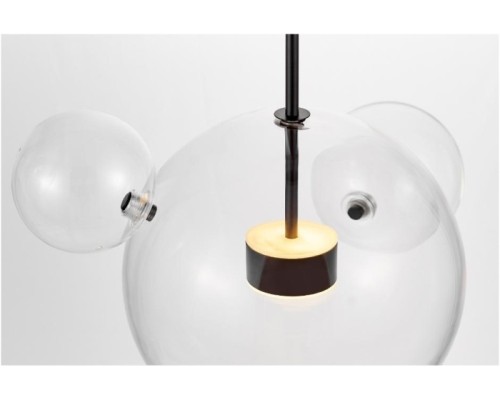 Подвесной светильник  LDP 6016-3+1 BK Lumina Deco