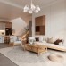 Подвесная люстра AM341837 341837/6 WT+SL Arte Milano