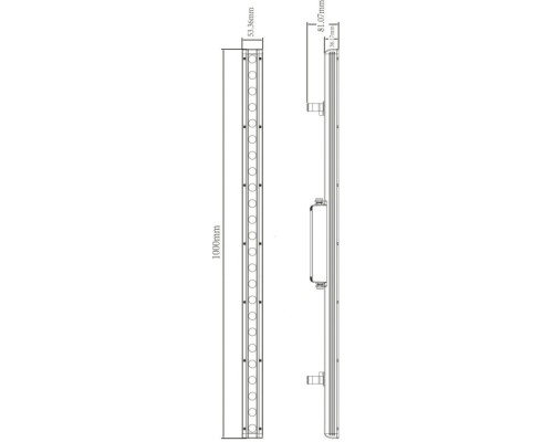 Прожектор уличный Wallwasher Caph 732071 Deko-Light