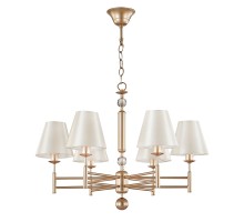 Подвесная люстра FLAVIO FLAVIO SP6 GOLD Crystal Lux
