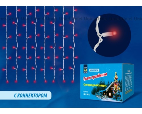 Гирлянда  ULD-C2030-240/SWK RED IP67 Uniel