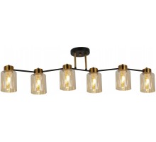 Потолочная люстра  IL6111-6COU-79 BK GD ILLUMICO