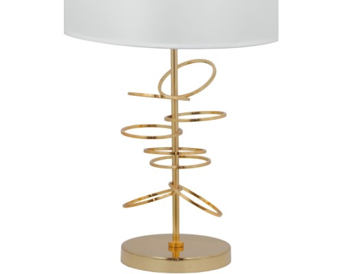 Интерьерная настольная лампа Milari LDT 5530 F.GD+WT Lumina Deco