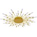 Потолочная люстра Maple A1276PL-36GO Arte Lamp