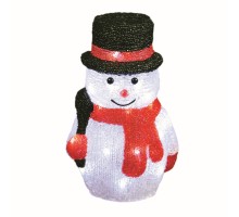 Световая фигура  ULD-M1827-030/STA WHITE IP20 SNOWMAN-3 Uniel