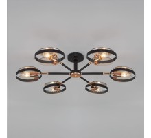 Потолочная люстра Gallo 70121/6 черный Eurosvet
