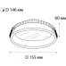 Точечный светильник IT06-6013 IT06-6013 black 4000K Italline