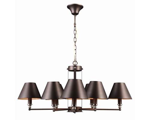 Подвесная люстра Marquis Marquis 81000-8C GRAY BRASS Natali Kovaltseva