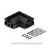 Соединитель угловой ElDeko HSBL_0187 Hesby Lighting