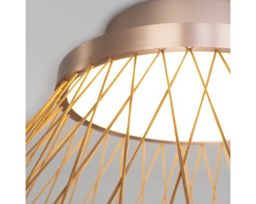 Потолочный светильник Cesta 40019/1 LED коричневый Eurosvet