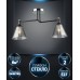Потолочная люстра Anneta WD3619/2C-BK-CR-SMK Wedo Light