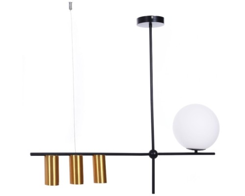 Подвесной светильник  LDP 6042-4 BK+MD Lumina Deco