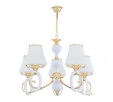 Подвесная люстра Florentia-2387 302387/5 Wh/Gd Arte Milano