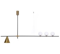 Подвесной светильник  LDP 6043-4 BK+MD Lumina Deco