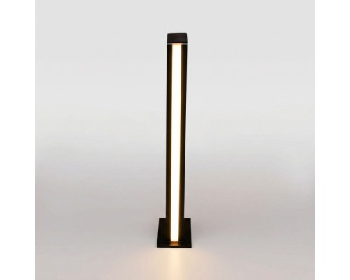 Наземный светильник Flat 1538 TECHNO LED черный Elektrostandard