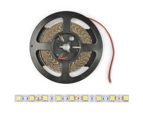 Светодиодная лента  ULS-M22-5050-30LED/m-10mm-IP20-DC12V-7,2W/m-5M-4000K PROFI катушка в герметичной упаковке Uniel