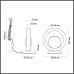 Интерьерная настольная лампа Saturn 5443/1T Odeon Light