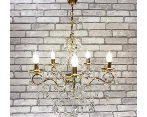Подвесная люстра Rollo WD3544/5H-FGD-CL Wedo Light
