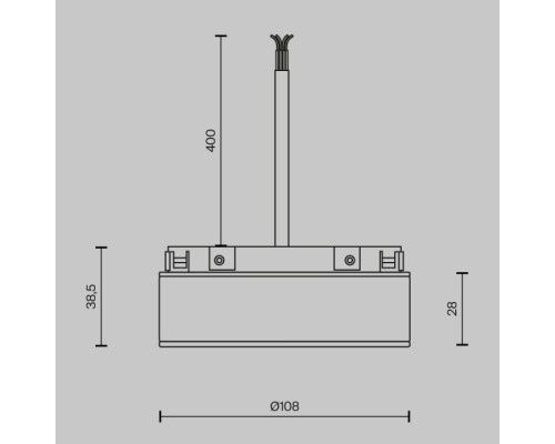 Блок питания Power Supply Basity TRA172DR-100W-DS-B Maytoni