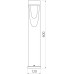 Наземный светильник Dwell NC-033231-60-SB Natural Concepts